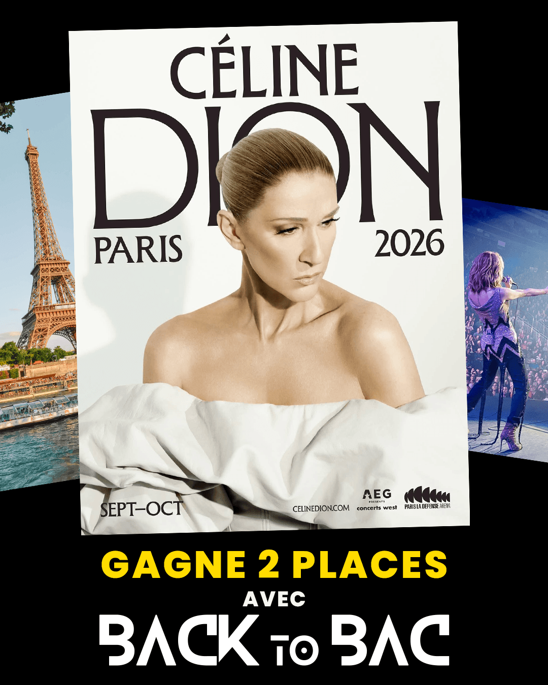 Jeu concours Céline Dion